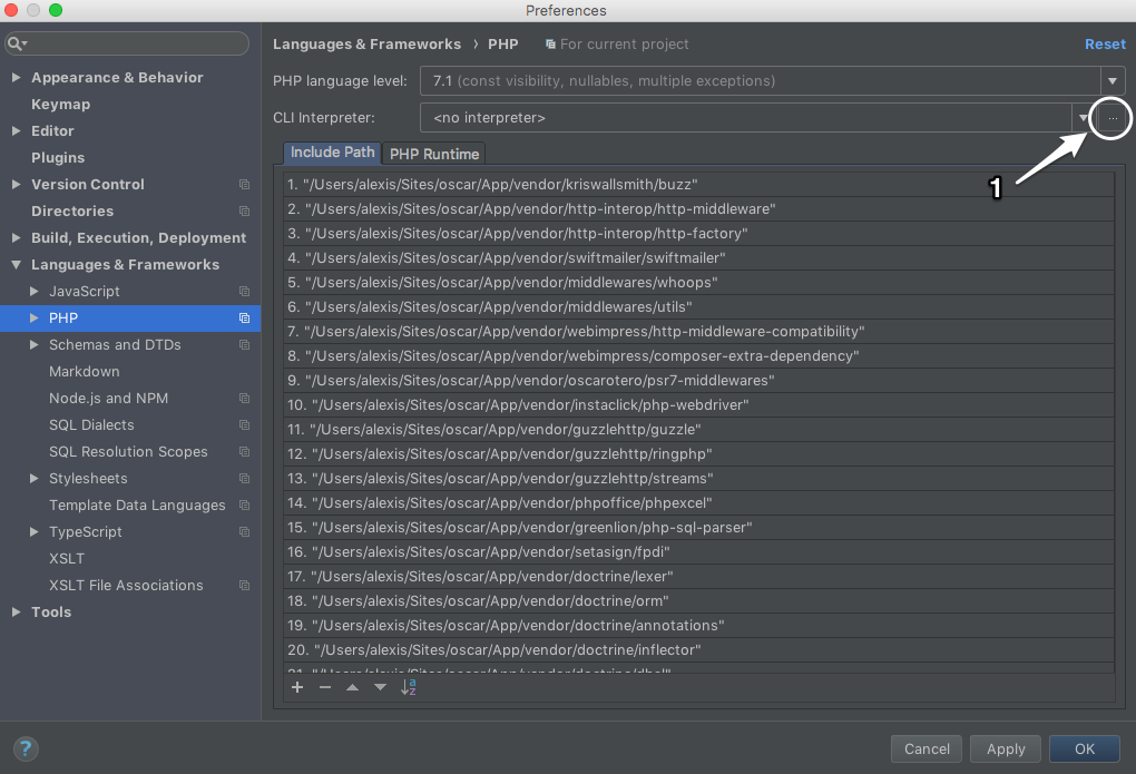 Debug process for phpstorm